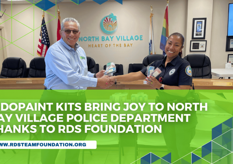 KidoPaint Kits Bring Joy to North Bay Village Police Department Thanks to RDS Foundation