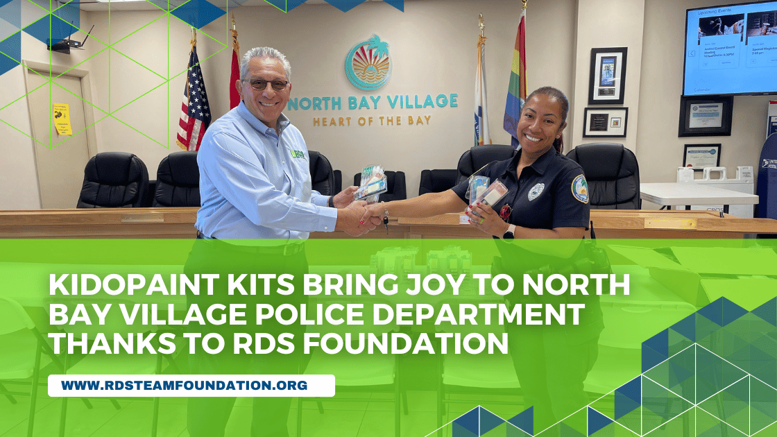 KidoPaint Kits Bring Joy to North Bay Village Police Department Thanks to RDS Foundation